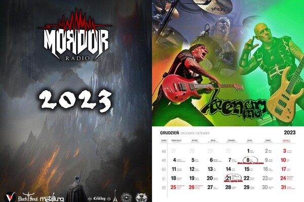 Mordor Radio 2023 wall calendar